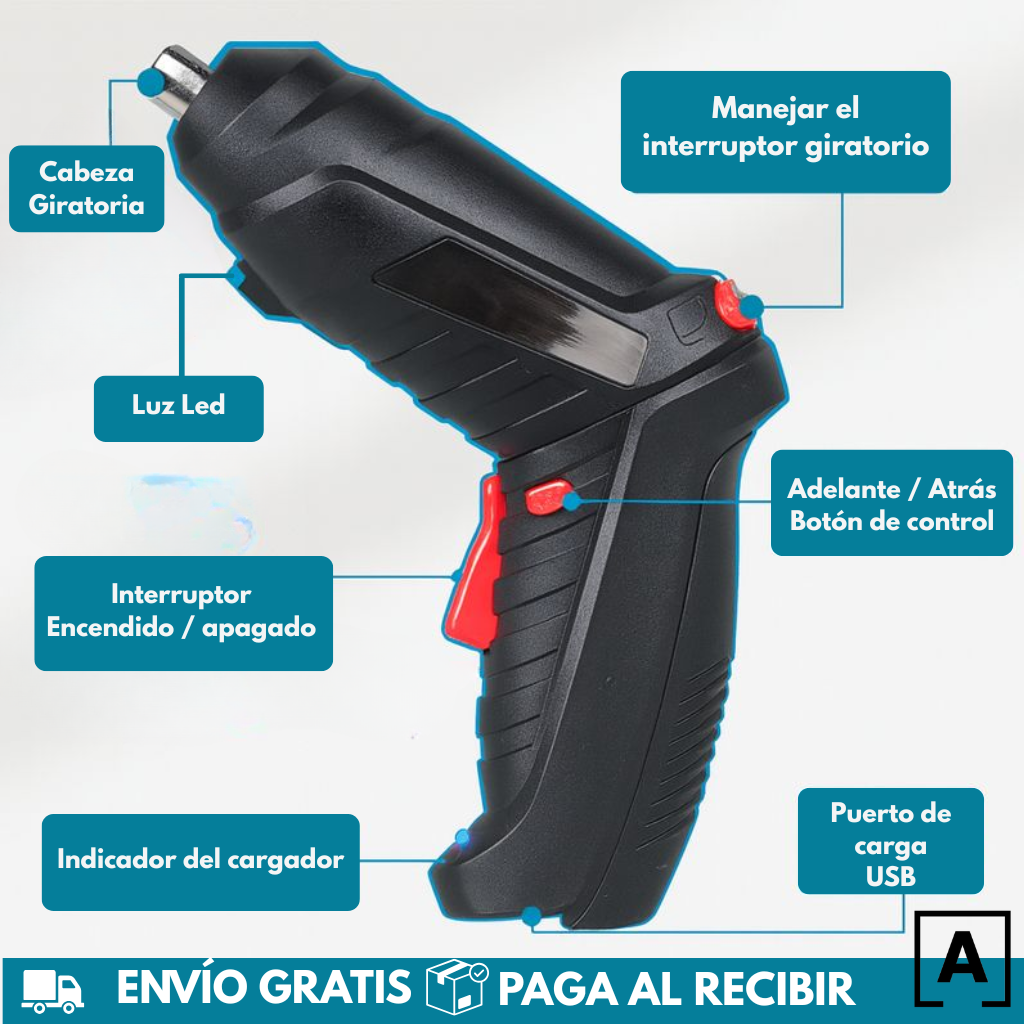 Destornillador Inalámbrico Pro®