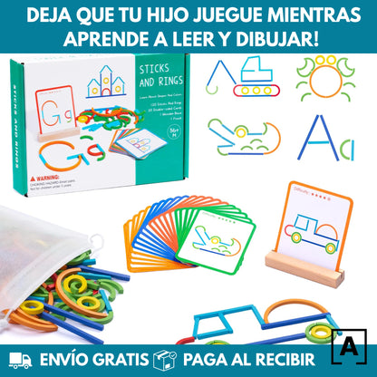 CreaFiguras® Juego Educativo de aprendizaje