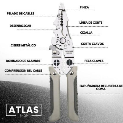 ElectriPro® Alicate Multifuncional para profesionales