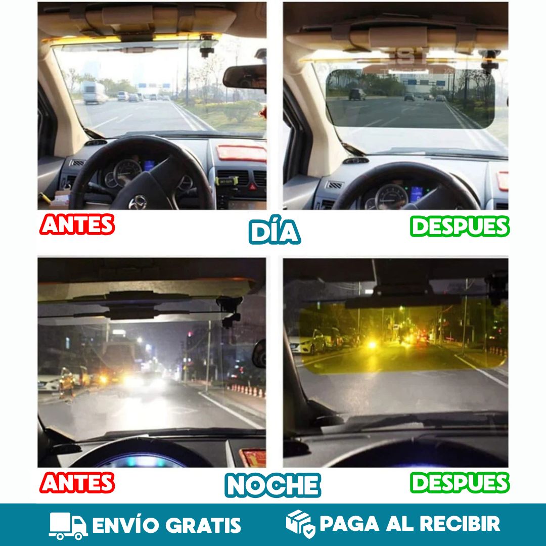 VisorHD® filtro doble para día y noche 🚗