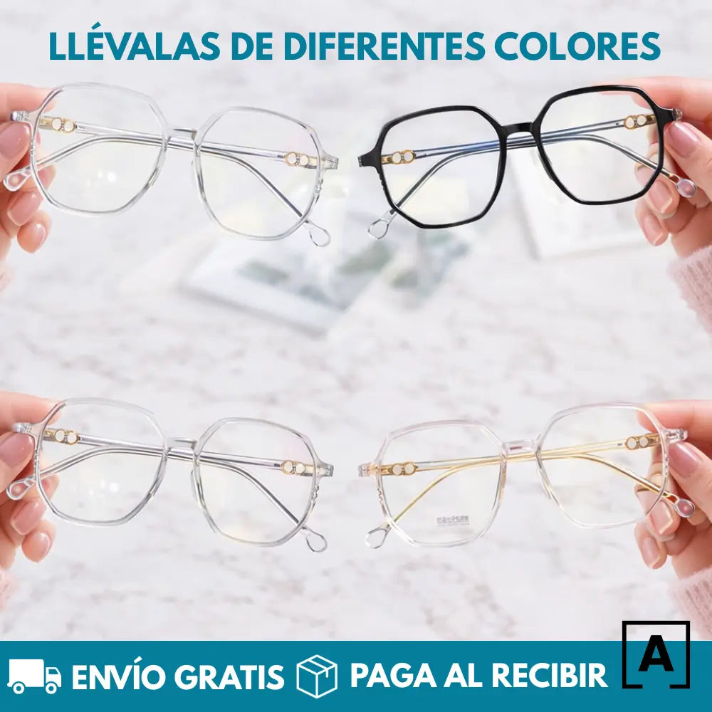 Gafas Vintage Anti Luz Azul Antifatiga