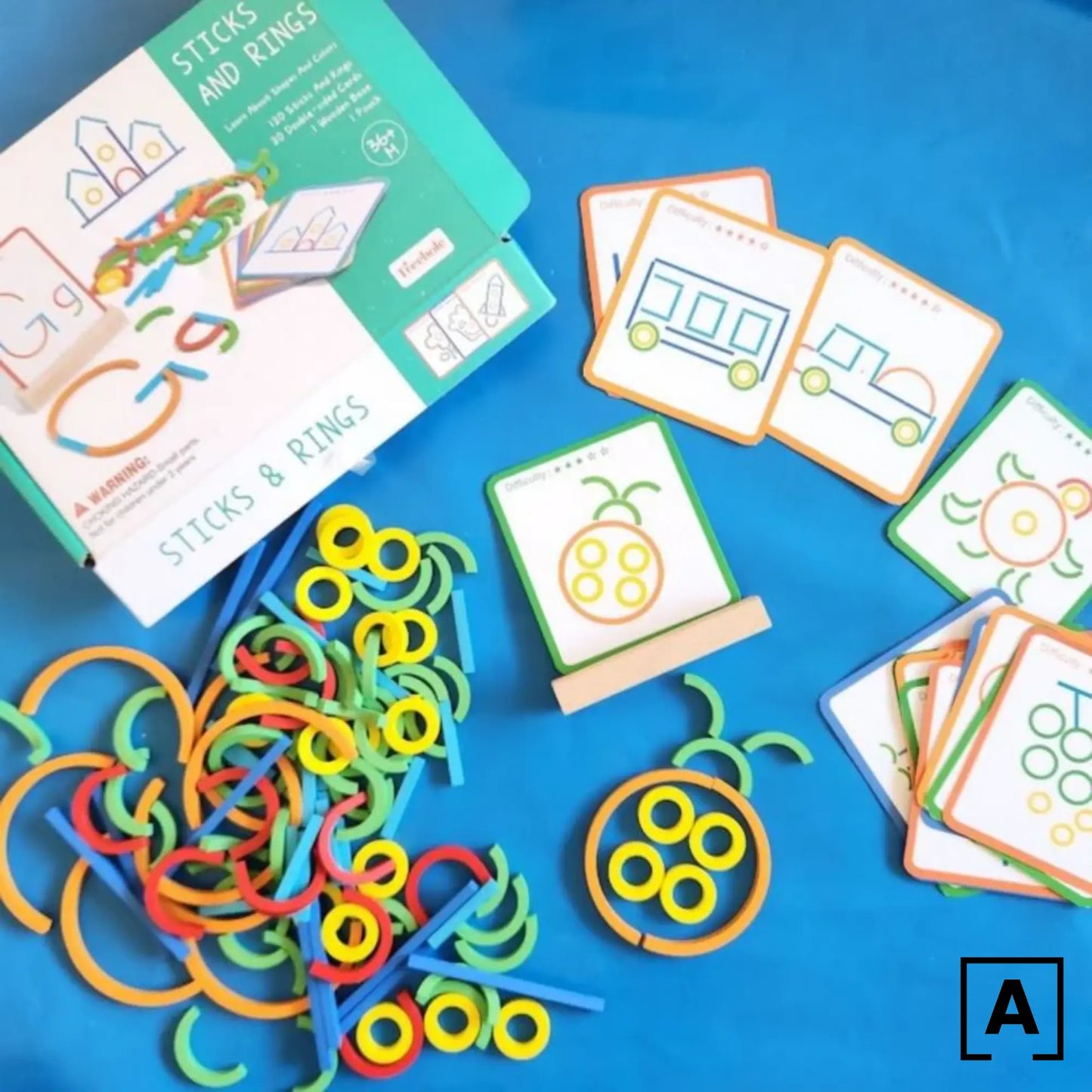 Puzzle Creativo de Figuras® Juego Educativo de aprendizaje