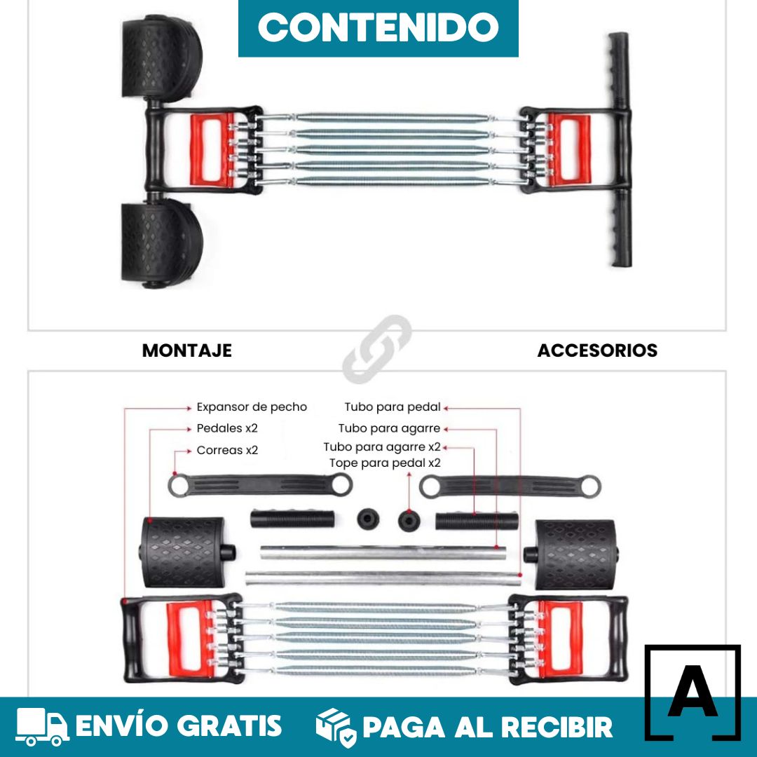 AtlasFit® Ejercitador Todo en Uno