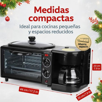 Cocina360® Horno Multifuncional 3 En 1